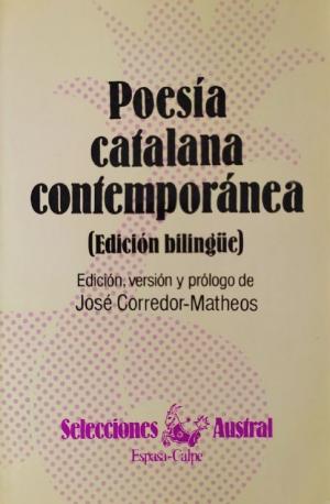 Poesía catalana contemporánea